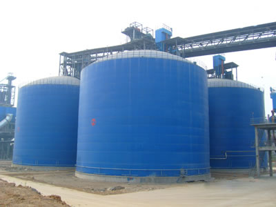 宝丰水泥钢板库改造