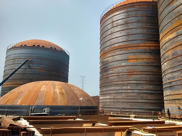 宝丰焦粉钢板仓